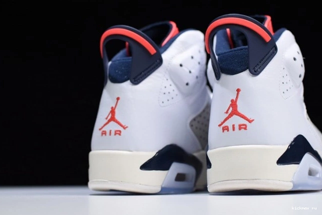 Rep Jordan 384664-104 6 Retro Grey-Sail 23-Neutral Air Infrared White Tinker 0629